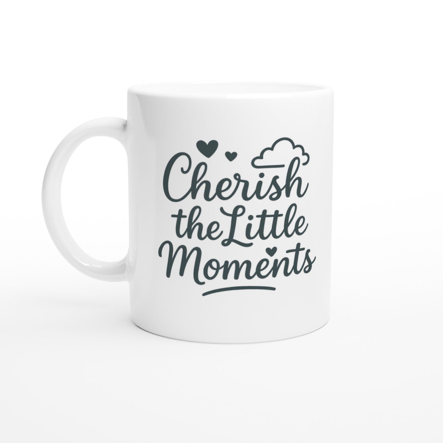 Cherish the Little Moments Mug – Keepsake for Grandparents - Prairie Echo Collective