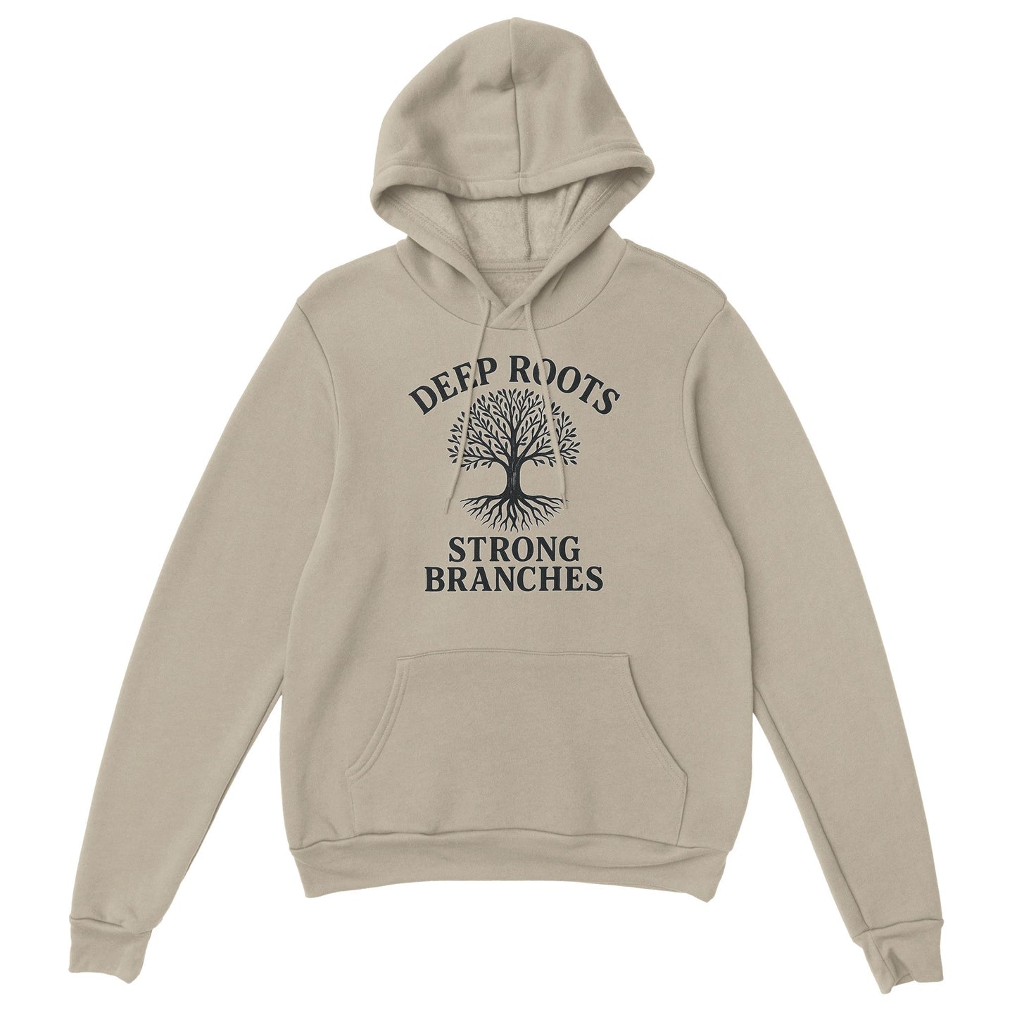 Deep Roots, Strong Branches – Heritage Hoodie - Prairie Echo Collective