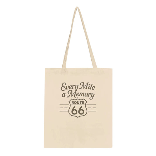Every Mile a Memory – Nostalgic Road Trip Tote - Prairie Echo Collective