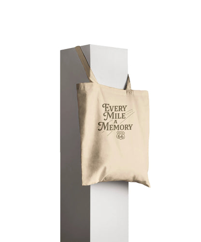 Every Mile a Memory – Nostalgic Travel Tote Bag - Prairie Echo Collective