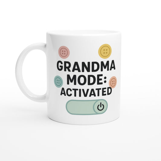 Grandma Mode Activated – Keepsake Mug - Prairie Echo Collective