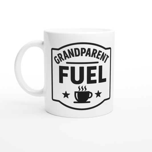 Grandparent Fuel – Nostalgic Keepsake Mug - Prairie Echo Collective