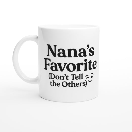 Nana's Favorite – Cherished Keepsake Mug - Prairie Echo Collective