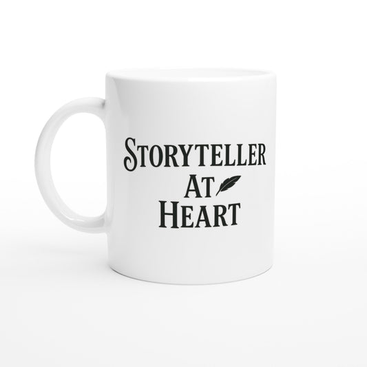 Storyteller At Heart – Keepsake Mug for Grandparents - Prairie Echo Collective
