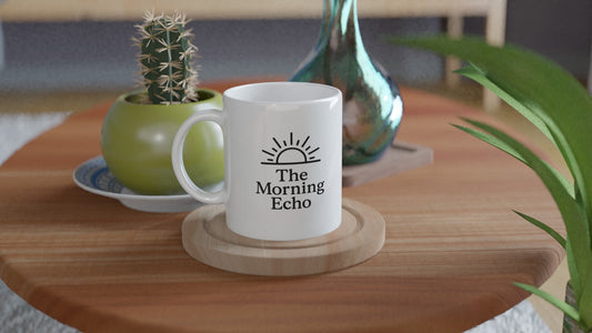 The Morning Echo – Nostalgic Keepsake Mug - Prairie Echo Collective