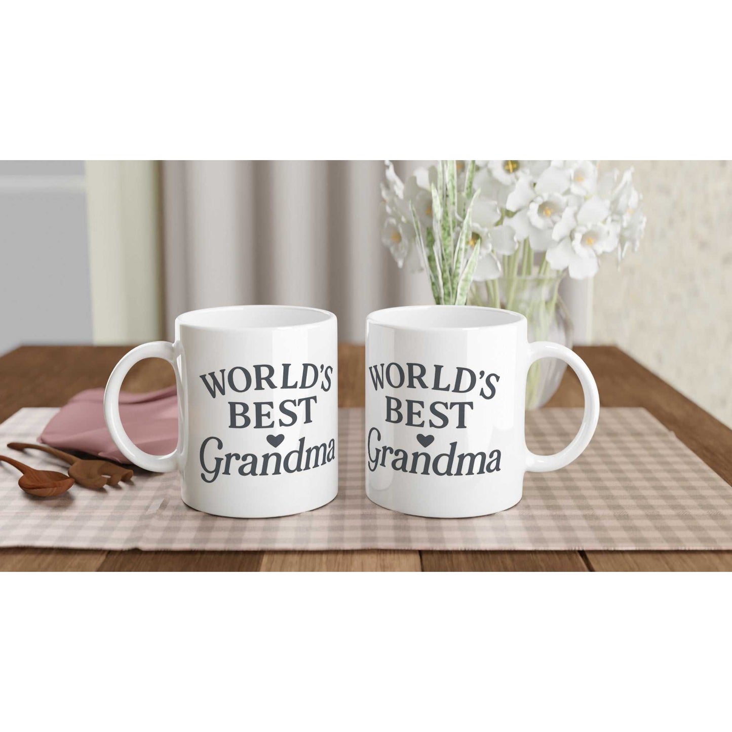 World's Best Grandma – Heartfelt Mug for Grandma - Prairie Echo Collective