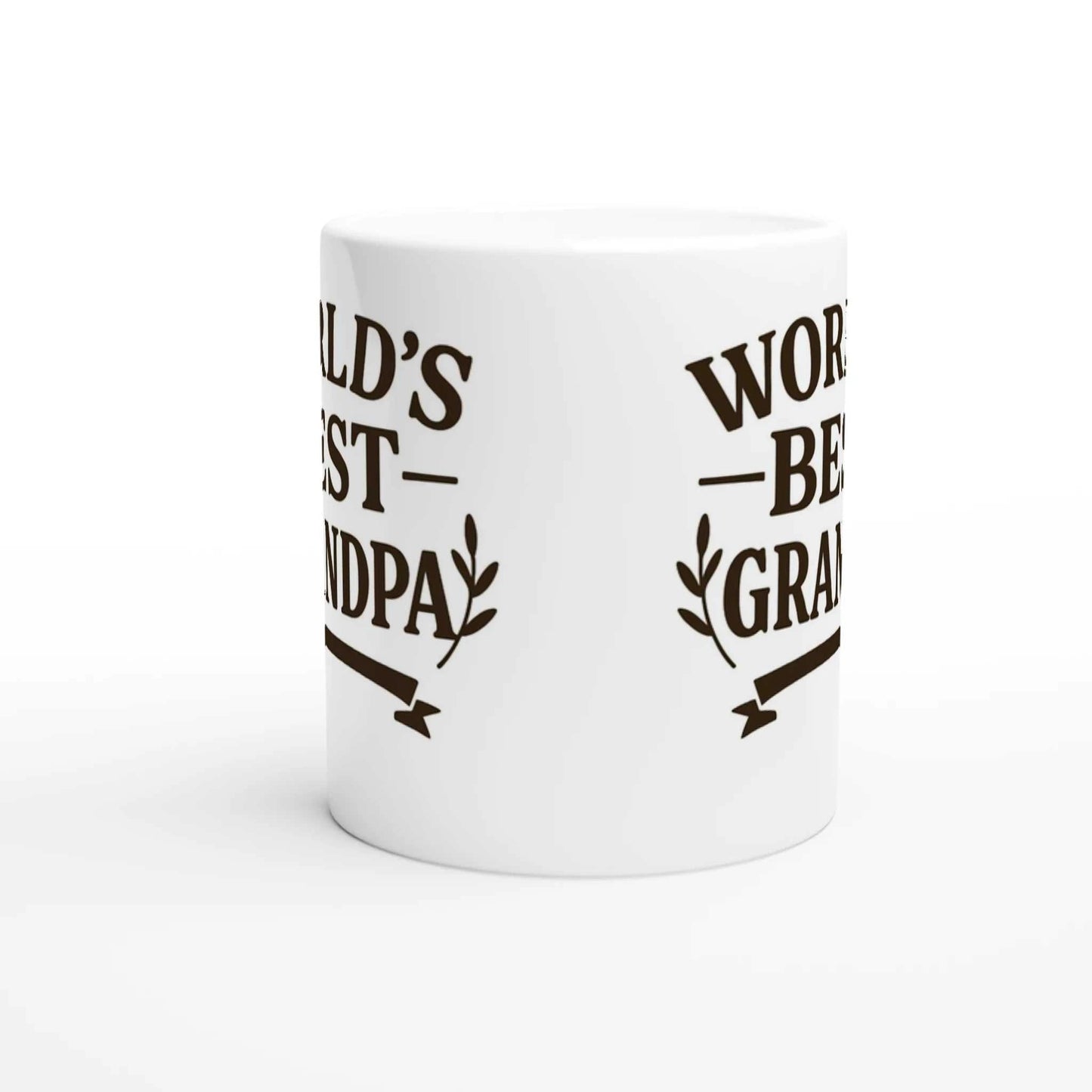World’s Best Grandpa Mug – 15oz Ceramic - Prairie Echo Collective