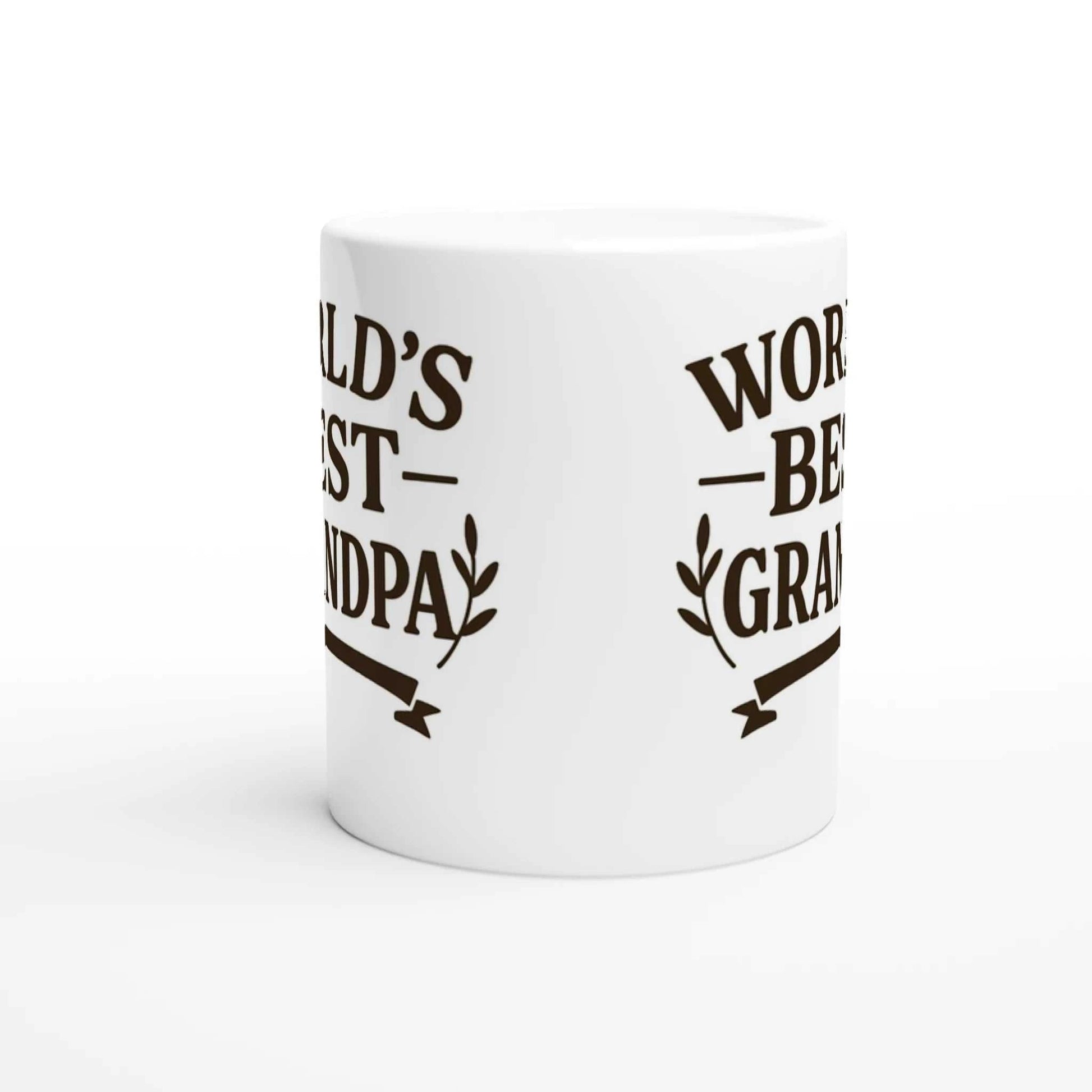 World’s Best Grandpa Mug – 15oz Ceramic - Prairie Echo Collective